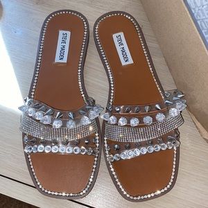 Steve Madden blinged out sandals!